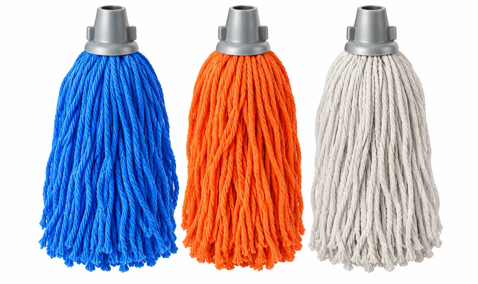 Lot de Têtes de Serpillière et Franges Espagnoles Microfibre