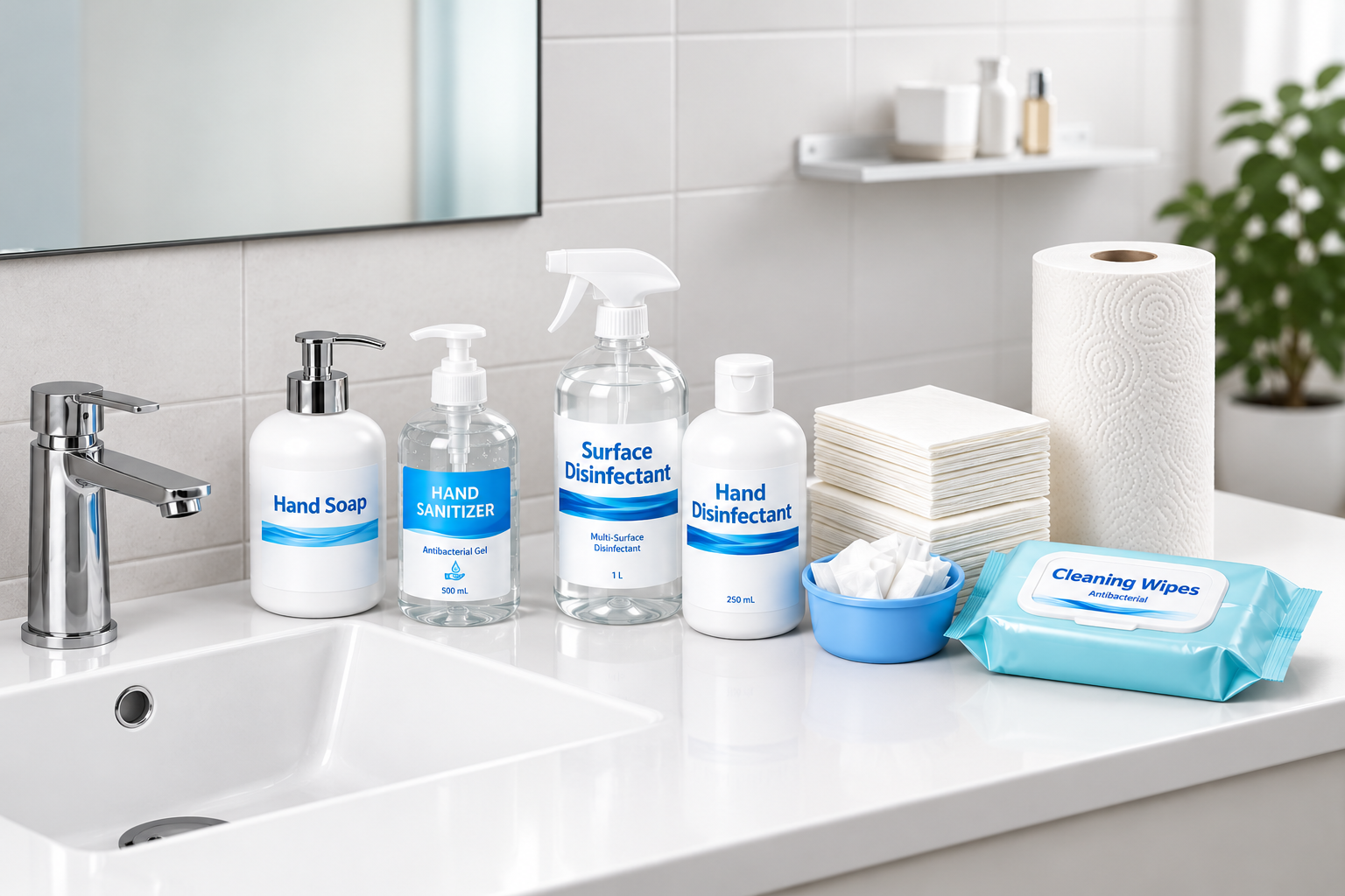 Pack Hygiène Professionnelle : Gel Hydroalcoolique, Savon & Désinfectant Sols